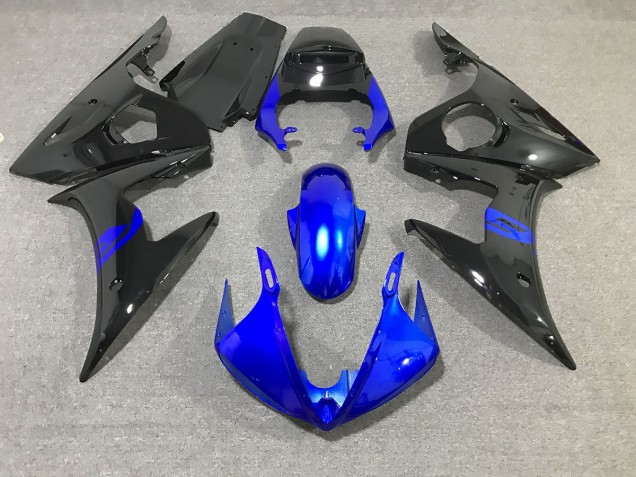 Nero & Blu Lucido 03-04 R6 Carena