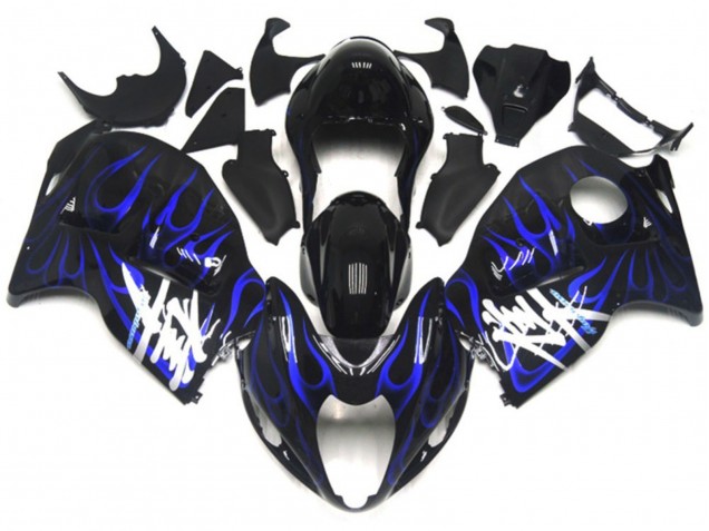 Nero Con Blu Profondo Fiamma 97-07 GSXR 1300 Carena