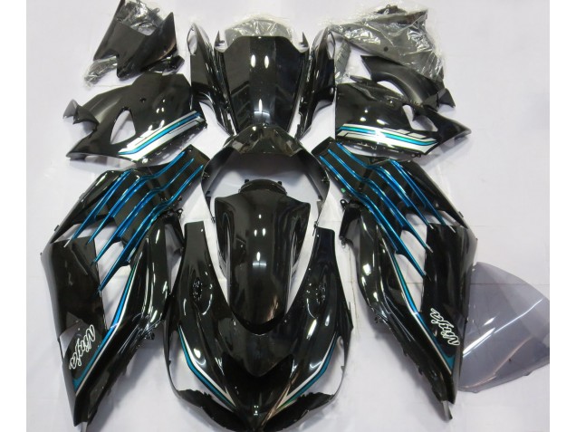 Nero Lucido & Azzurro 12-21 ZX14R Carena Nero Lucido & Azzurro 12-21 ZX14R Carena