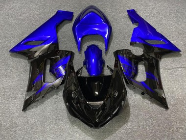 Nero Lucido & Blu 05-06 ZX6R Carena