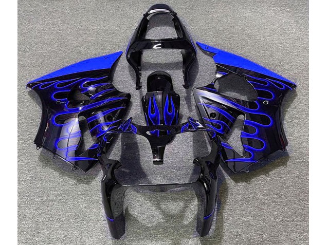 Nero Lucido & Blu Fiamma 00-02 ZX6R Carena Nero Lucido & Blu Fiamma 00-02 ZX6R Carena