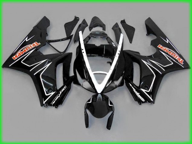 Nero Lucido Con Bianco 06-08 Daytona 675 Carena Nero Lucido Con Bianco 06-08 Daytona 675 Carena