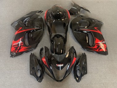 Nero Lucido Con Loghi Rossi 08-20 GSXR 1300 Carena