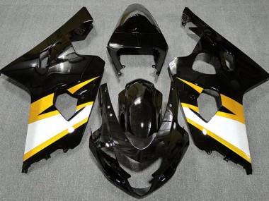 Nero Lucido & Giallo 04-05 GSXR 600-750 Carena