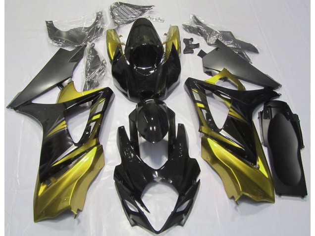 Nero Lucido & Giallo 07-08 GSXR 1000 Carena Nero Lucido & Giallo 07-08 GSXR 1000 Carena