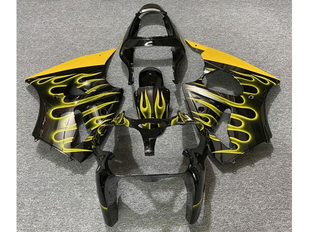Nero Lucido & Giallo Fiamma 00-02 ZX6R Carena