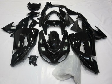 Nero Lucido Liscio 06-07 ZX10R Carena
