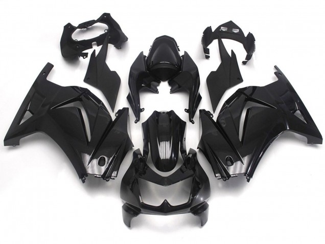 Nero Lucido Liscio 08-12 Ninja 250 Carena