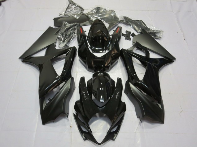 Nero Lucido & Opaco 07-08 GSXR 1000 Carena