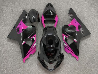 Nero Lucido & Rosa 04-05 GSXR 600-750 Carena