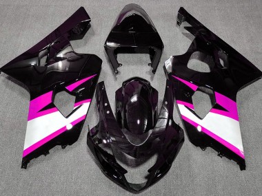 Nero Lucido & Rosa 04-05 GSXR 600-750 Carena