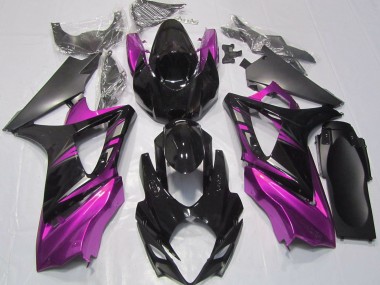 Nero Lucido & Rosa 07-08 GSXR 1000 Carena