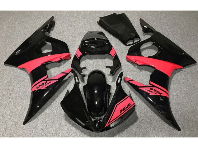 Nero Lucido & Rosso 03-04 R6 Carena Nero Lucido & Rosso 03-04 R6 Carena