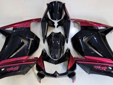 Nero Lucido & Rosso 08-12 Ninja 250 Carena