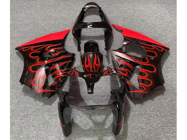 Nero Lucido & Rosso Fiamma 00-02 ZX6R Carena Nero Lucido & Rosso Fiamma 00-02 ZX6R Carena