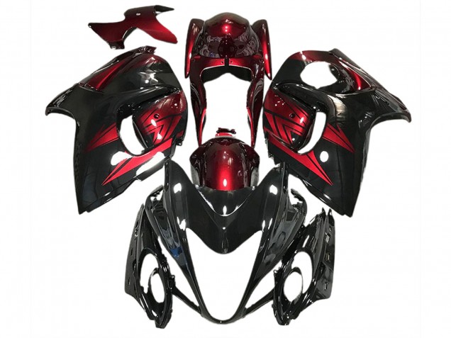 Nero Lucido & Rosso Intenso 08-20 GSXR 1300 Carena