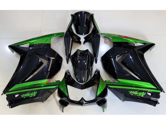 Nero Lucido & Verde 08-12 Ninja 250 Carena Nero Lucido & Verde 08-12 Ninja 250 Carena