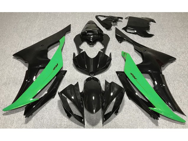 Nero Lucido & Verde 08-16 R6 Carena