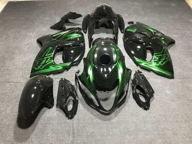 Nero Lucido & Verde 08-20 GSXR 1300 Carena