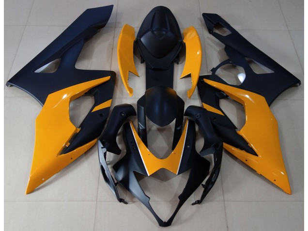 Nero Opaco & Arancione Chiaro 05-06 GSXR 1000 Carena