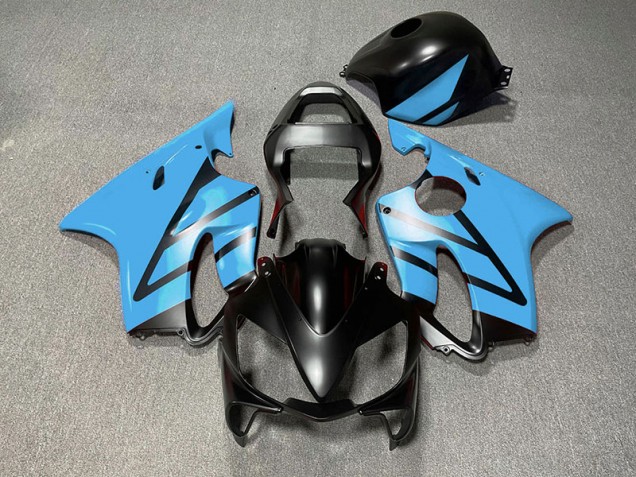 Nero Opaco & Azzurro 01-03 CBR600 F4i Carena Nero Opaco & Azzurro 01-03 CBR600 F4i Carena