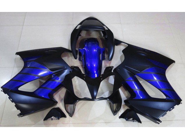 Nero Opaco & Blu 02-12 VFR800 Carena