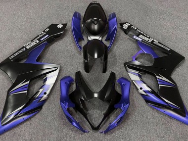 Nero Opaco & Blu 05-06 GSXR 1000 Carena
