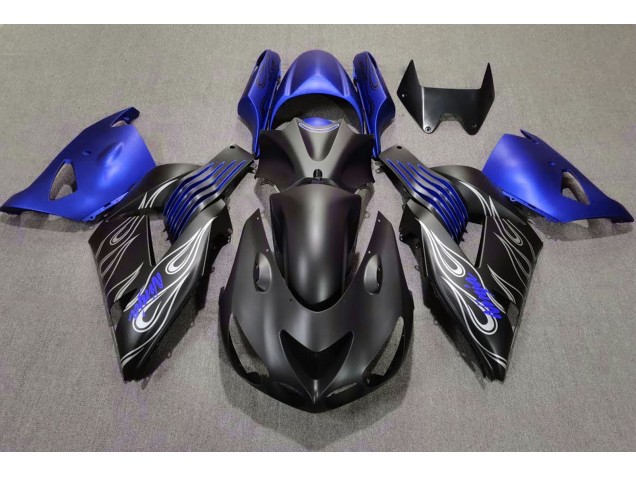 Nero Opaco & Blu 06-11 ZX14R Carena