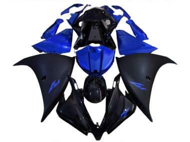Nero Opaco & Blu 12-14 R1 Carena