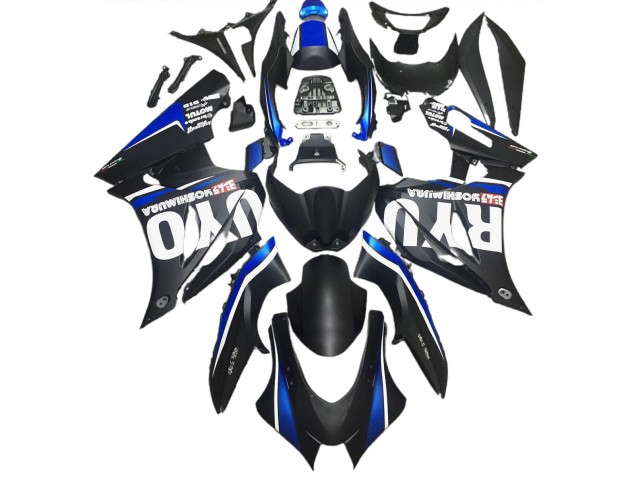 Nero Opaco & Blu 17-23 GSXR 1000 Carena