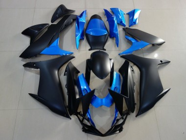Nero Opaco & Blu Brillante 11-24 GSXR 600-750 Carena