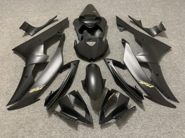 Nero Opaco Con Logo Dorato 08-16 R6 Carena