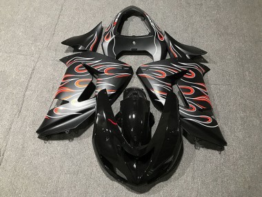 Nero Opaco & Fiamma 06-07 ZX10R Carena