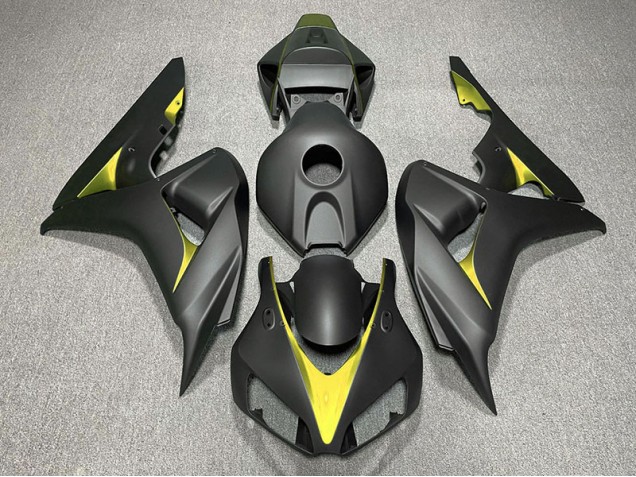 Nero Opaco & Giallo 06-07 CBR1000RR Carena Nero Opaco & Giallo 06-07 CBR1000RR Carena