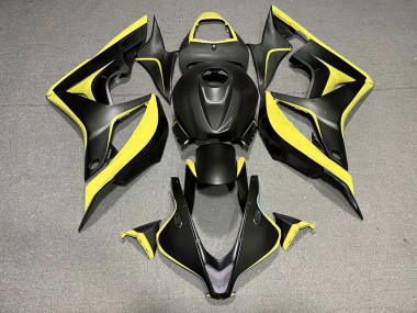 Nero Opaco & Giallo 07-08 CBR600RR Carena