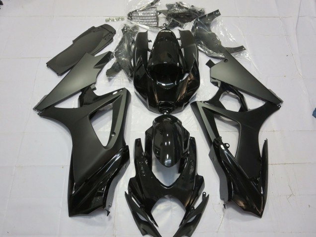 Nero Opaco Nero Lucido 07-08 GSXR 1000 Carena