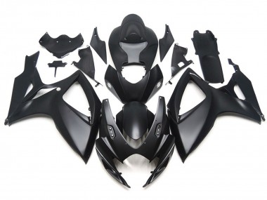 Nero Opaco OEM Stile Personalizzato 06-07 GSXR 600-750 Carena