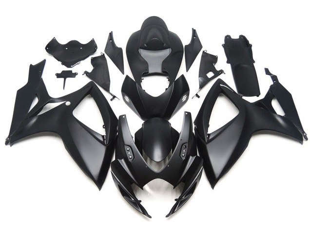 Nero Opaco OEM Stile Personalizzato 06-07 GSXR 600-750 Carena