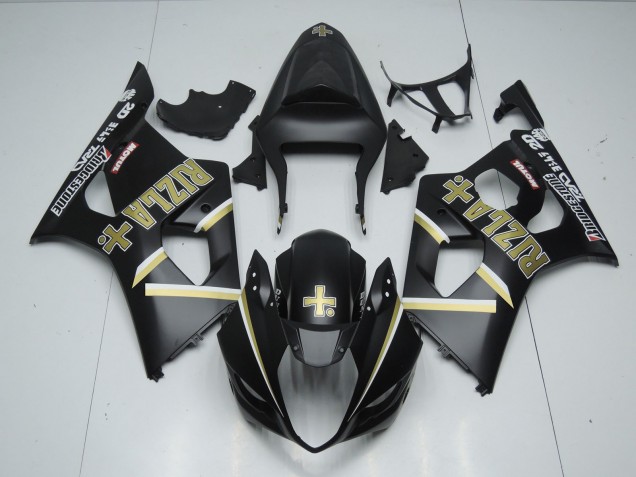 Nero Opaco Rizla 03-04 GSXR 1000 Carena