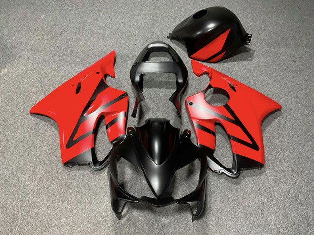 Nero Opaco & Rosso 01-03 CBR600 F4i Carena