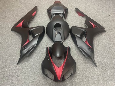 Nero Opaco & Rosso 06-07 CBR1000RR Carena