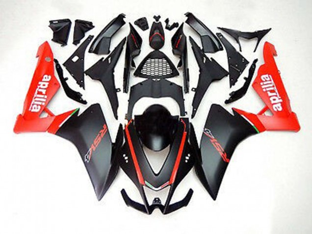 Nero Opaco & Rosso 12-15 RS4 125 Carena