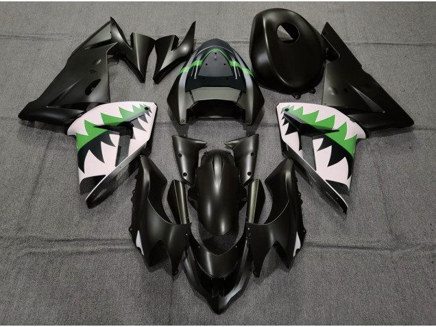 Nero Opaco & Verde 04-05 ZX10R Carena Nero Opaco & Verde 04-05 ZX10R Carena