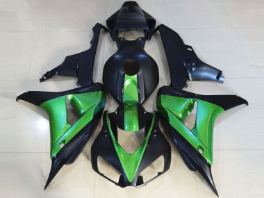 Nero Opaco & Verde 06-07 CBR1000RR Carena