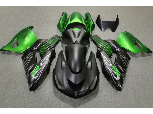 Nero Opaco & Verde 06-11 ZX14R Carena Nero Opaco & Verde 06-11 ZX14R Carena