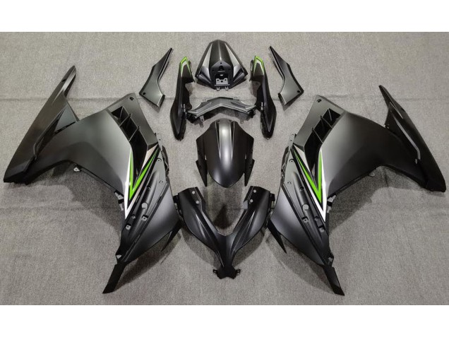 Nero Opaco & Verde 13-18 Ninja 300 Carena Nero Opaco & Verde 13-18 Ninja 300 Carena