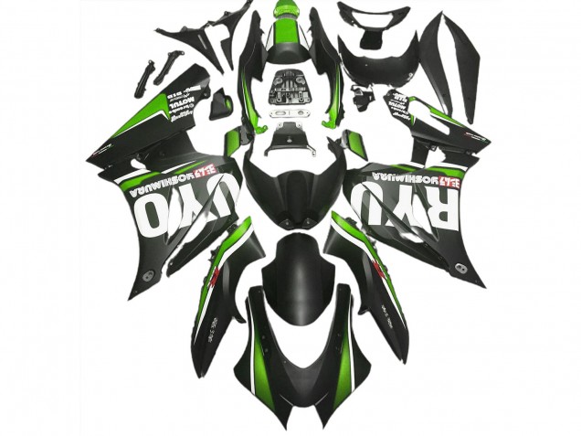 Nero Opaco & Verde 17-23 GSXR 1000 Carena