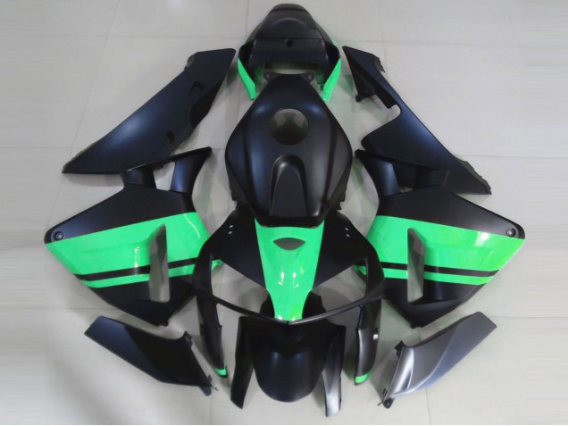 Nero Opaco & Verde Speciale 05-06 CBR600RR Carena Nero Opaco & Verde Speciale 05-06 CBR600RR Carena