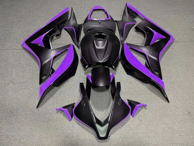 Nero Opaco & Viola 07-08 CBR600RR Carena