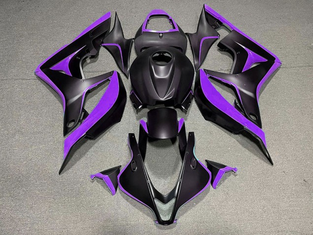 Nero Opaco & Viola 07-08 CBR600RR Carena